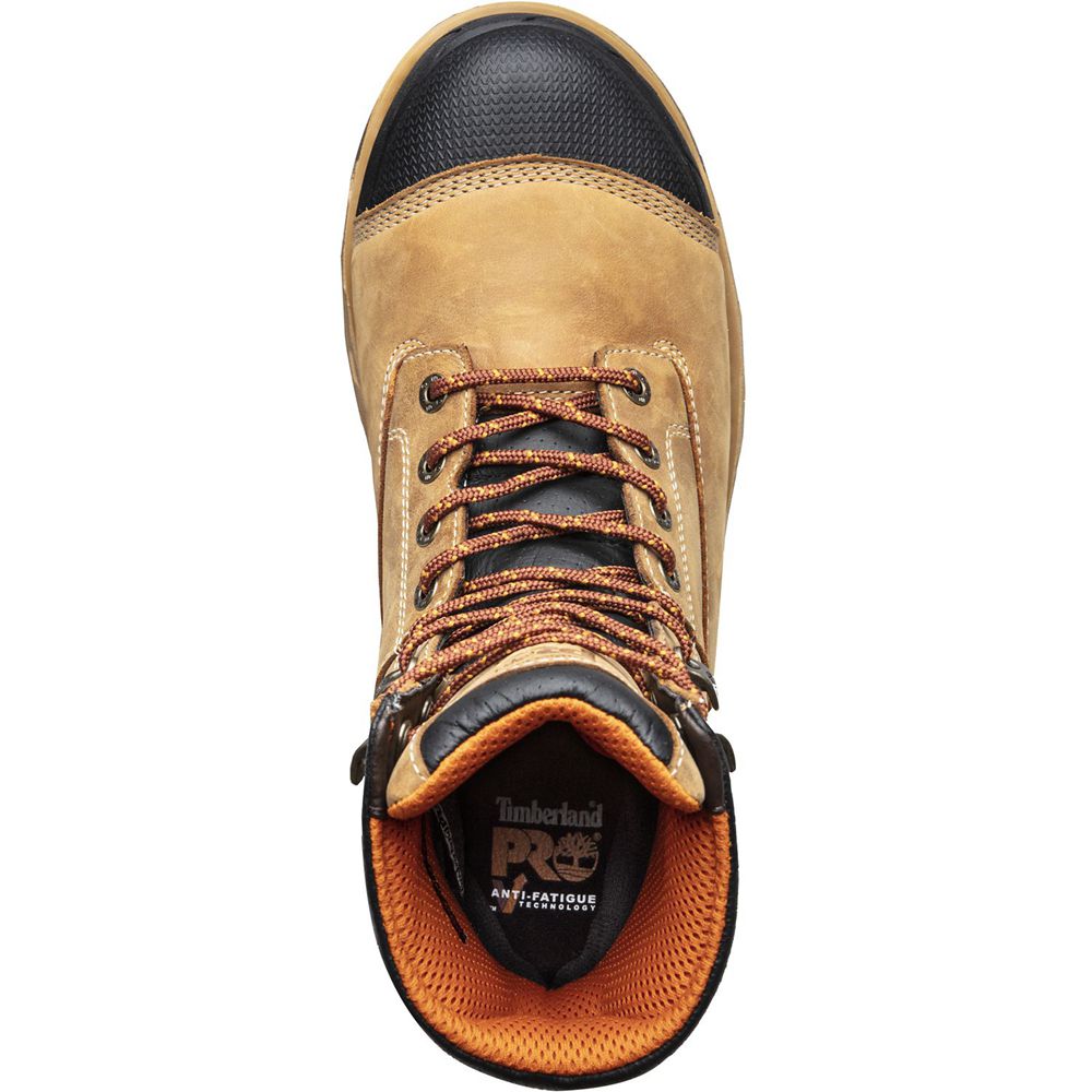 Bocanci De Muncă Timberland Barbati Maro/Negrii - Pro® Boondock 8\" Comp Toe - Romania - NVSFKG975